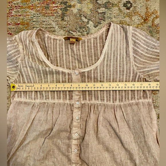 💥BOGO💥 April Cornell sheer prairie top - Picture 6 of 8